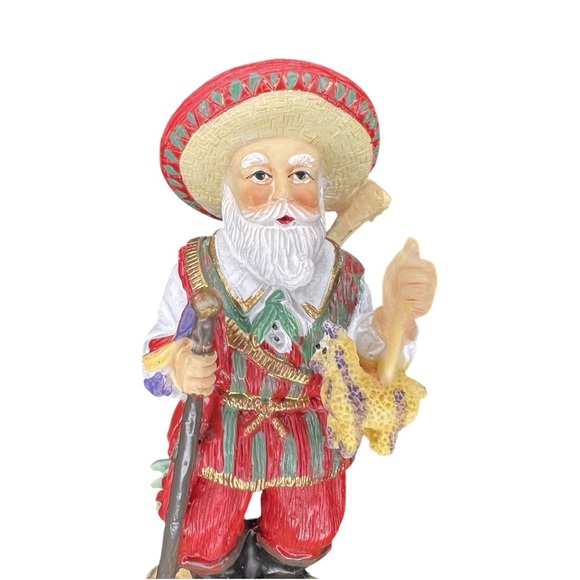1993 THE INTERNATIONAL SANTA CLAUS COLLECTION Pancho Navidad Mexico Figurine - Picture 8 of 16